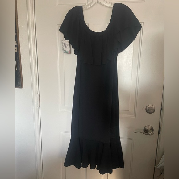 LuLaRoe CiCi Dress Black.NWT - Picture 3 of 5